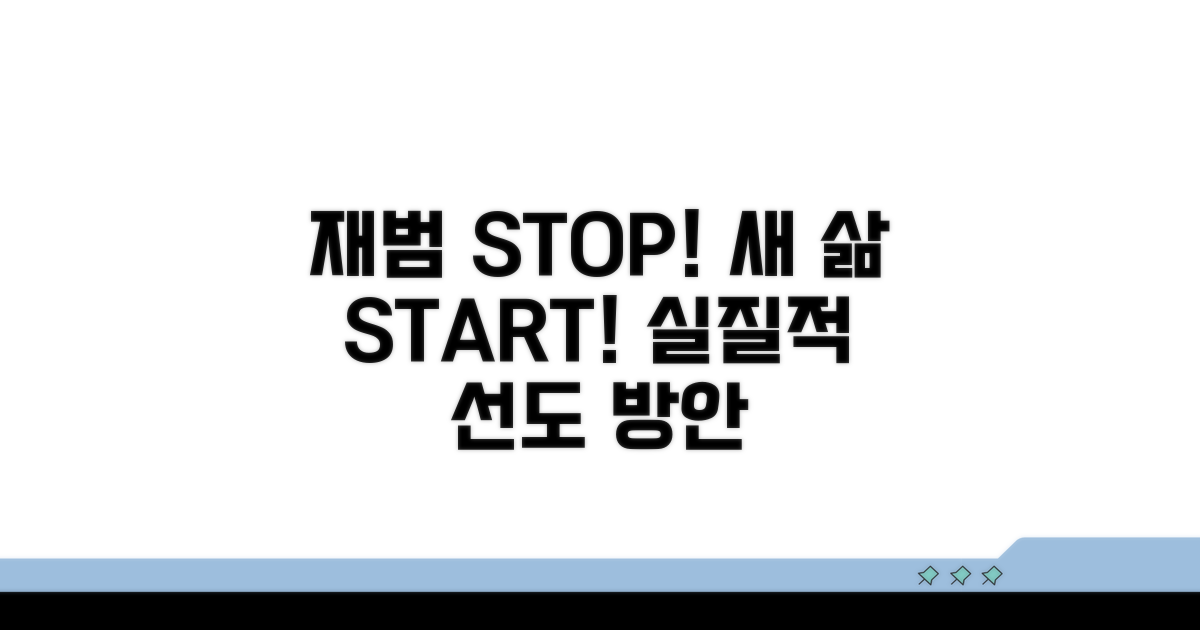 재범 방지와 선도를 위한 제언