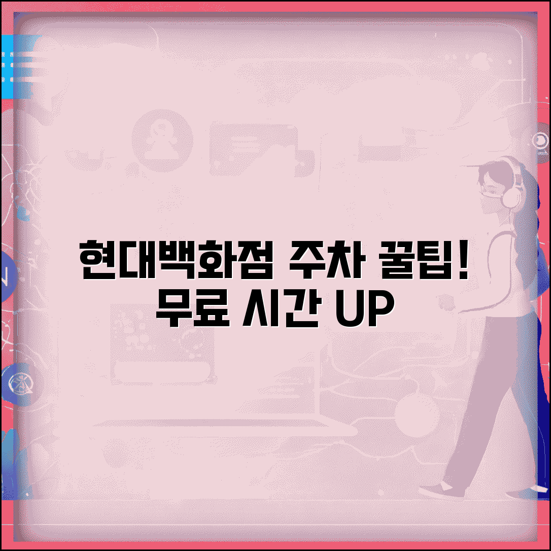 현대백화점 무료주차 혜택 활용 | 구매 금액별 주차 할인과 현대카드 무료 주차 시간 연장