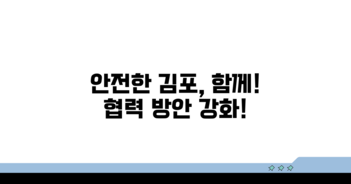 안전한 김포를 위한 협력 방안