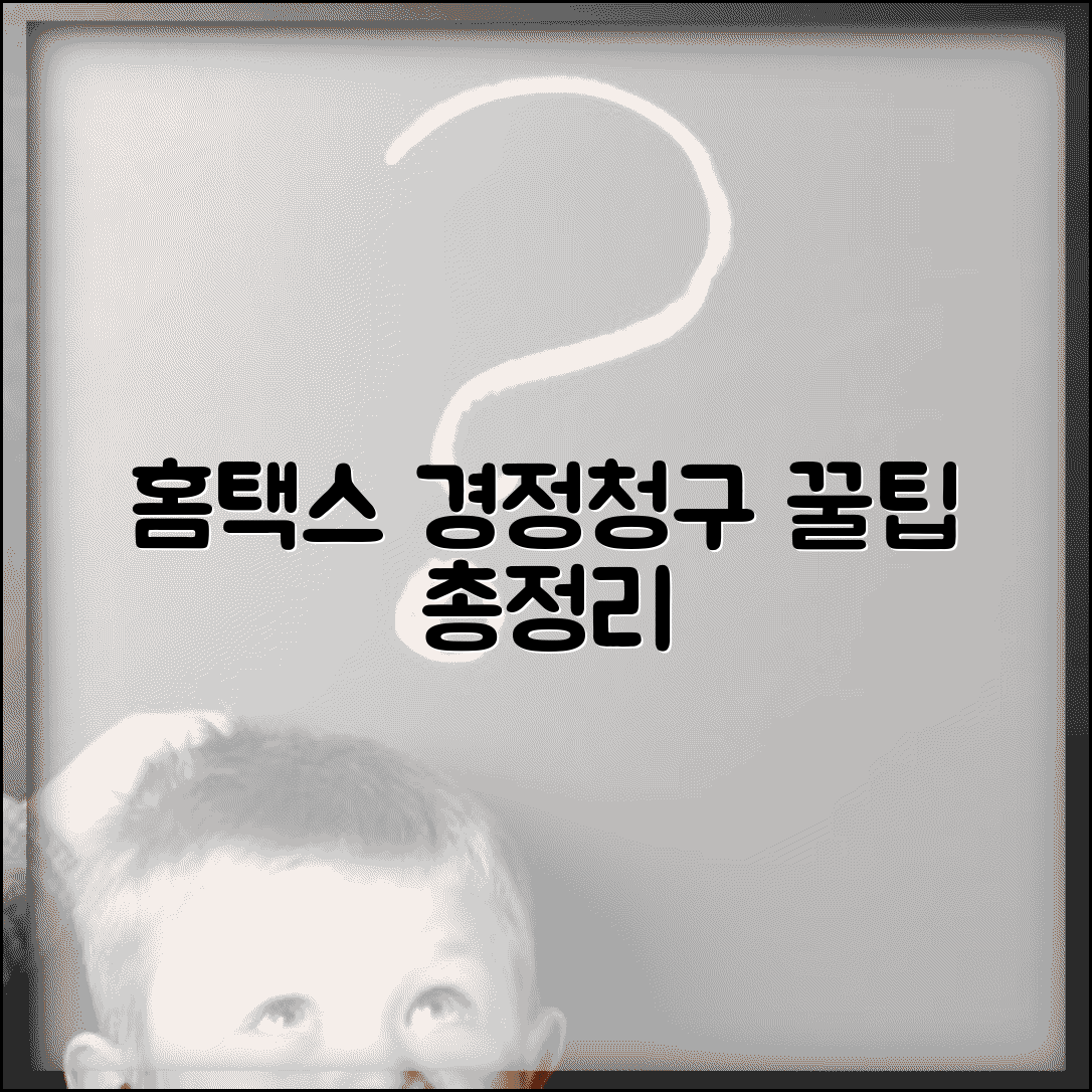 홈택스 경정청구 프로그램 이용 방법 총정리