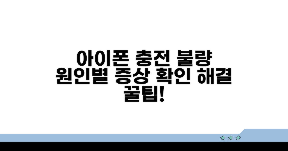 아이폰 충전 불량, 원인별 증상 체크