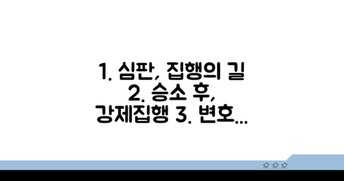 심판 이행과 강제집행 방법