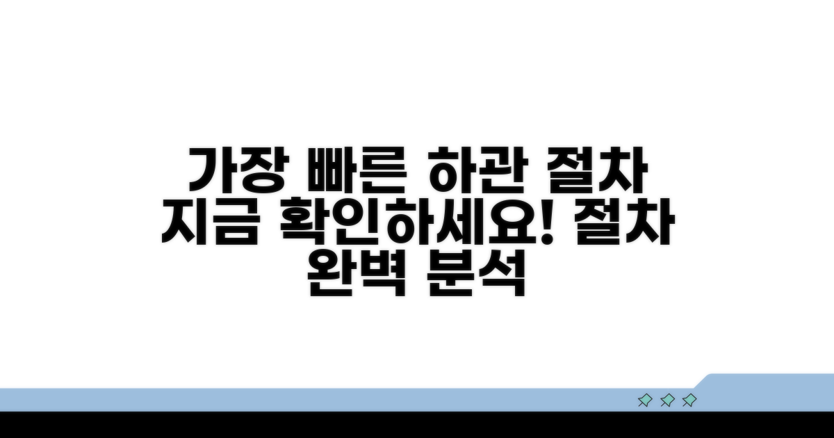 가장 빠른 하관 절차 확인하기