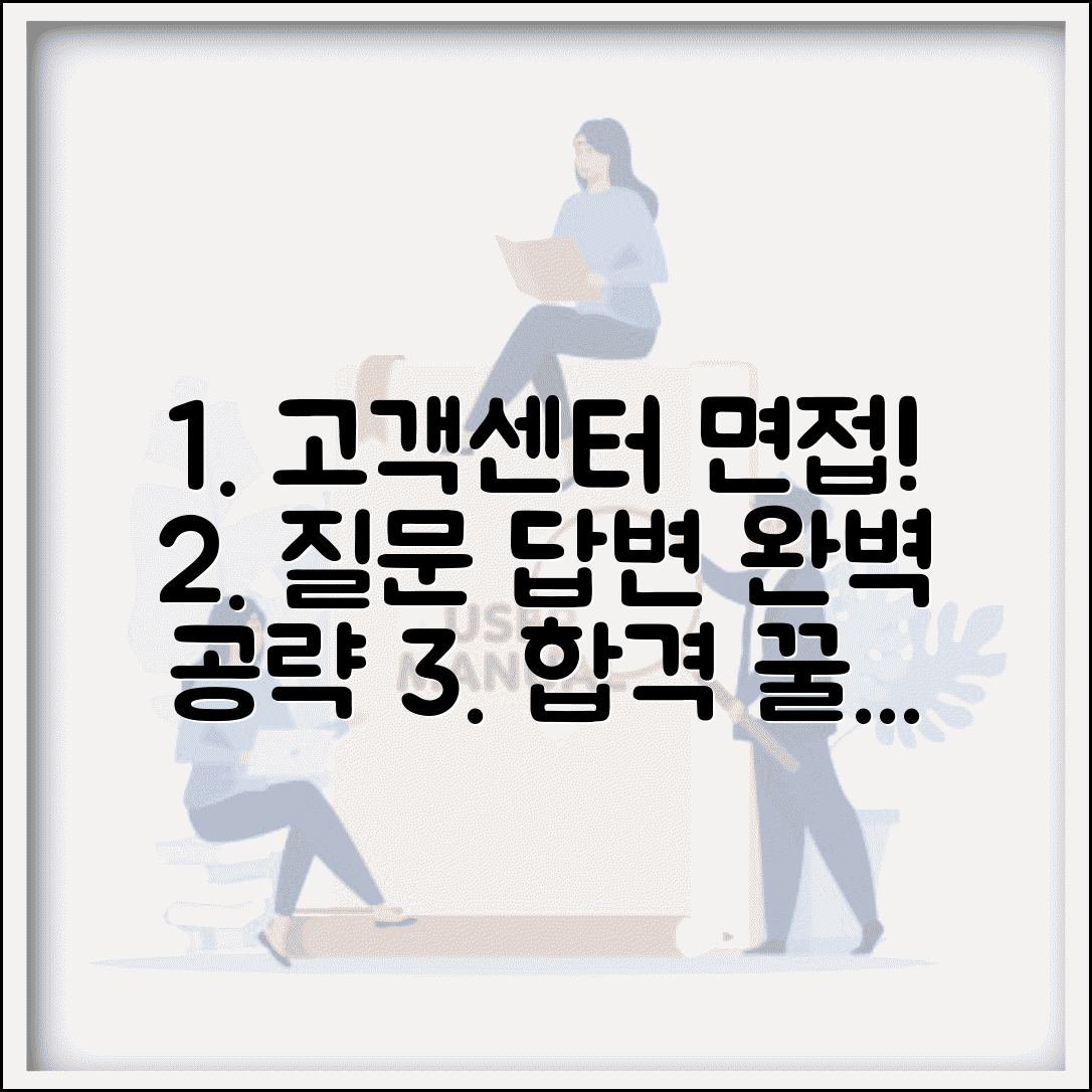 고객센터 알바 면접 준비 | 자주 묻는 질문과 답변 완벽 공략 팁