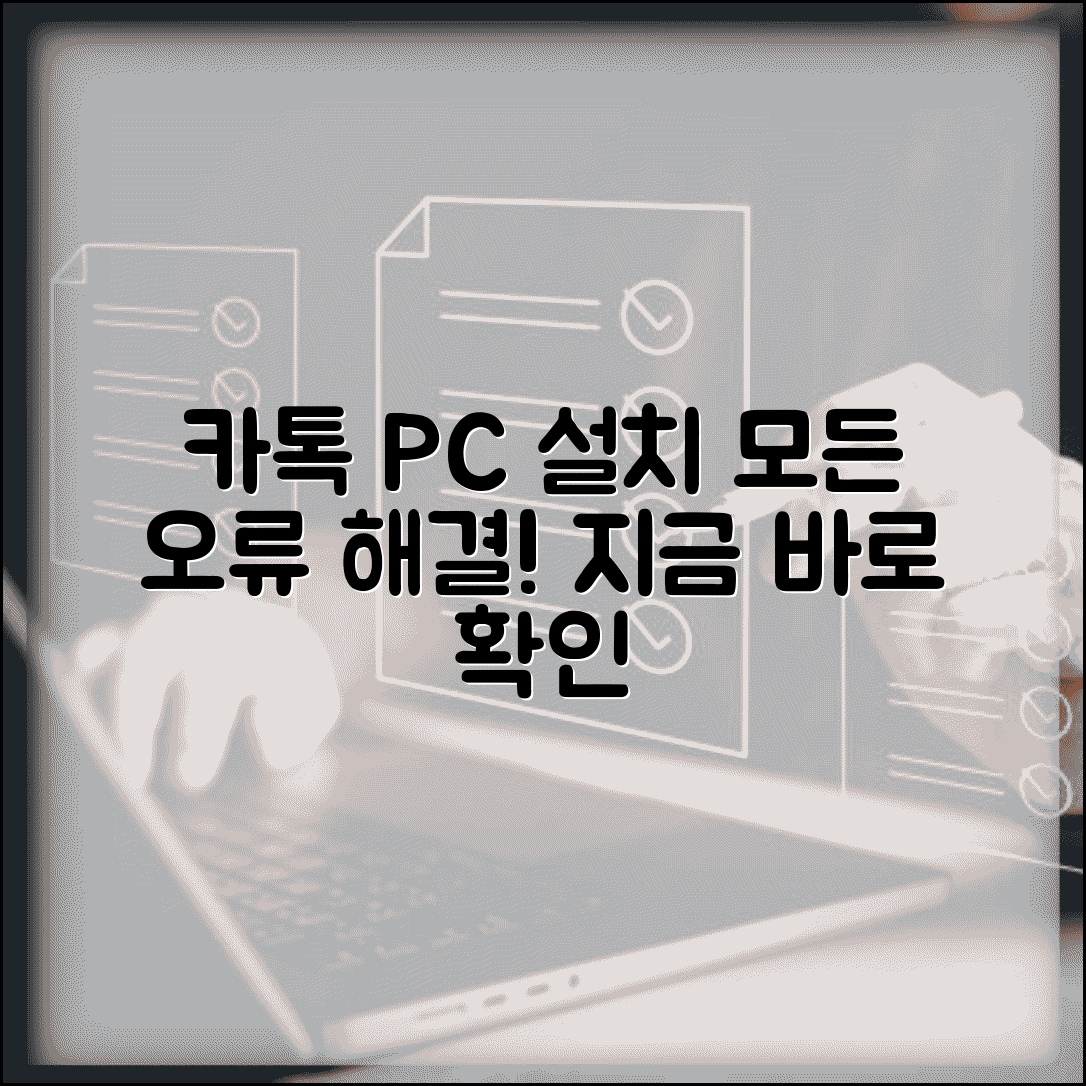 카카오톡 PC 다운로드 설치 | 컴퓨터 카톡 설치 방법 및 오류 해결 총정리