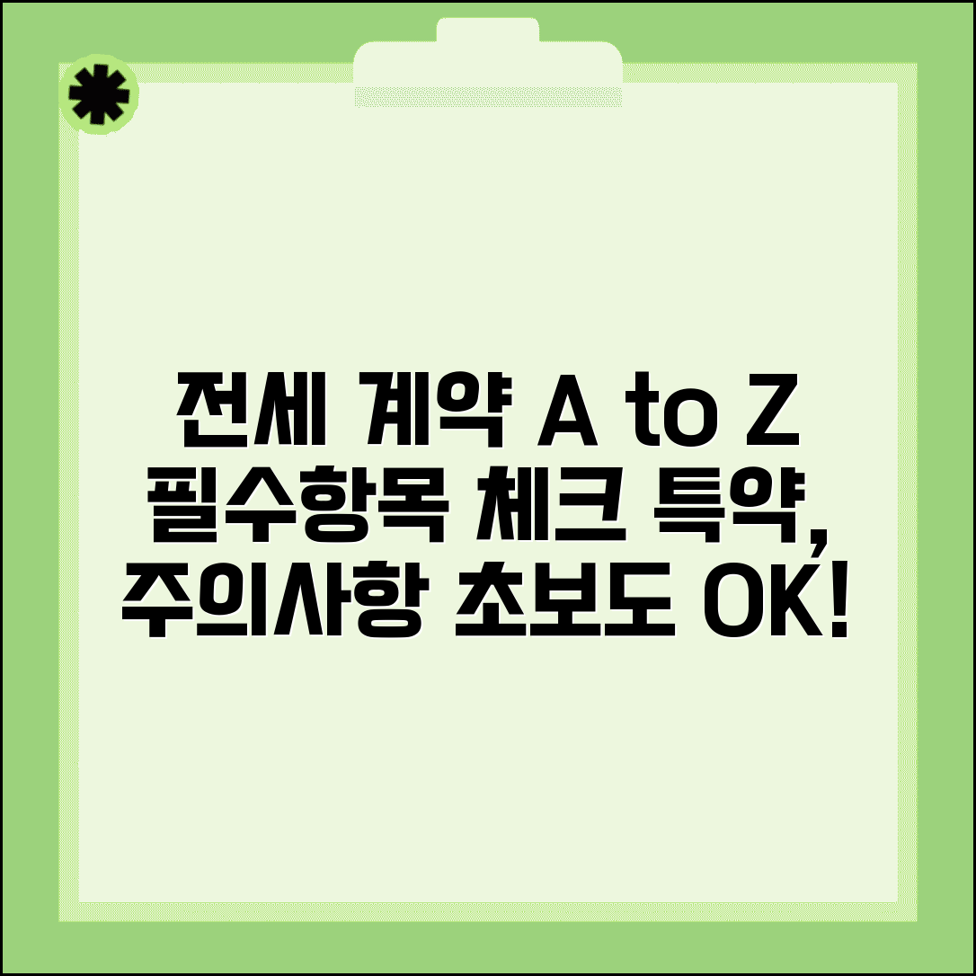 전세 계약서 작성 방법 완벽 정리 | 특약, 필수 항목, 주의사항, 예시까지