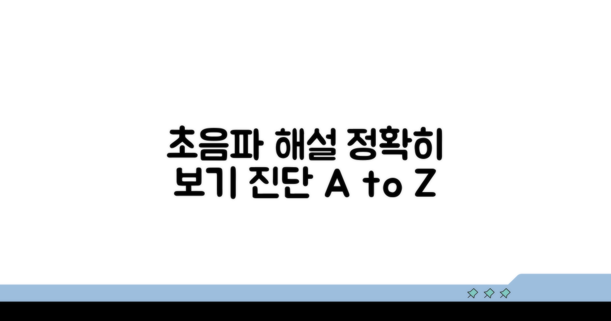 초음파 소견, 제대로 해석하기