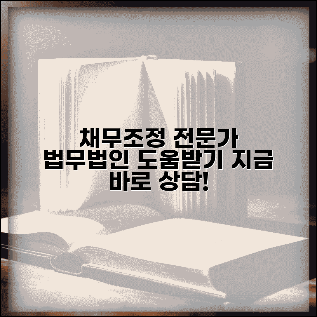 채무조정 법무법인 | 전문 법무 서비스 | 법률 상담 필요성