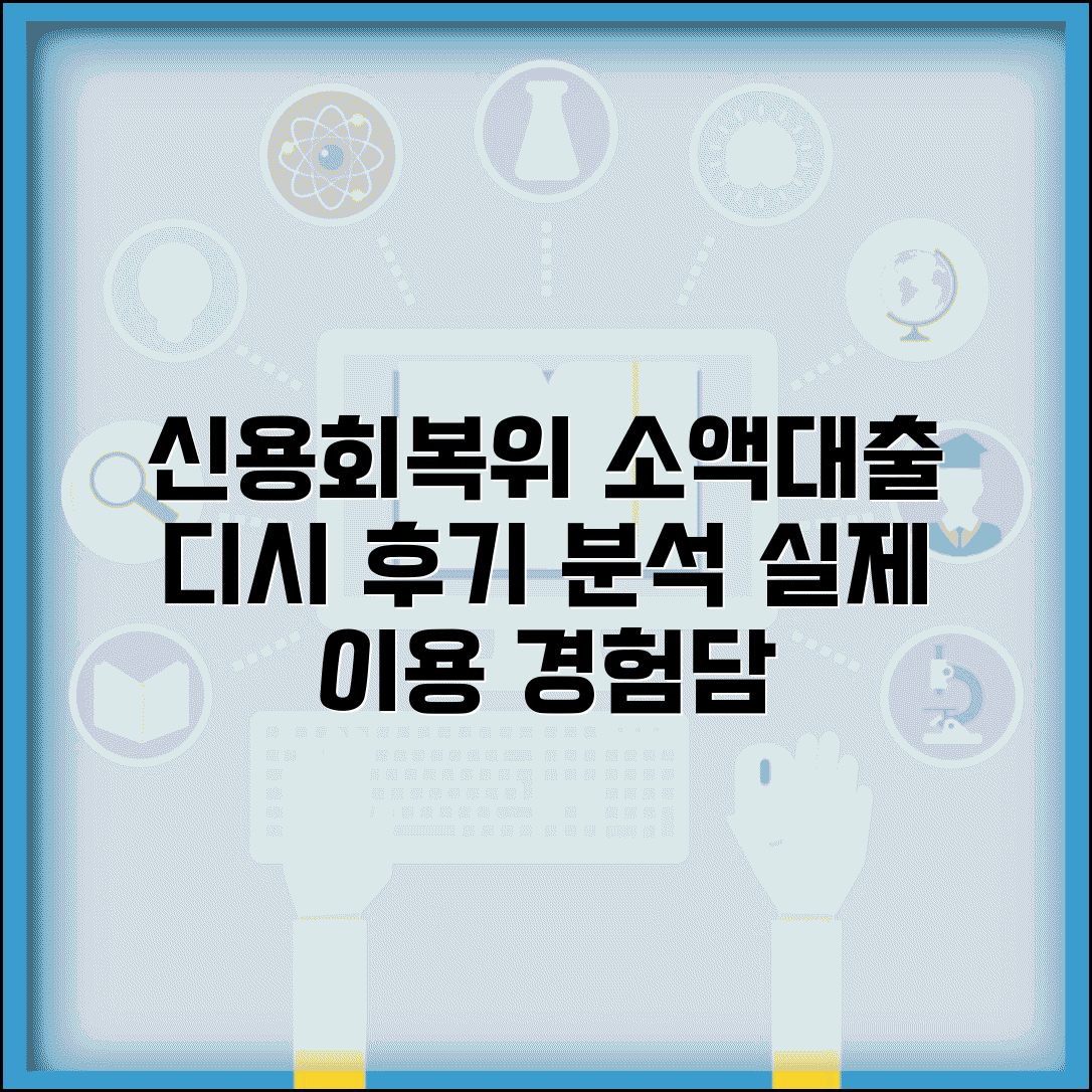 신용회복위원회 소액대출 디시 후기 분석 | 실제 이용자 경험담
