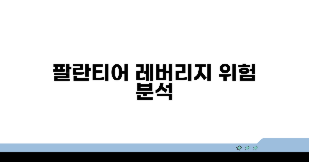 팔란티어 레버리지 위험 탐구