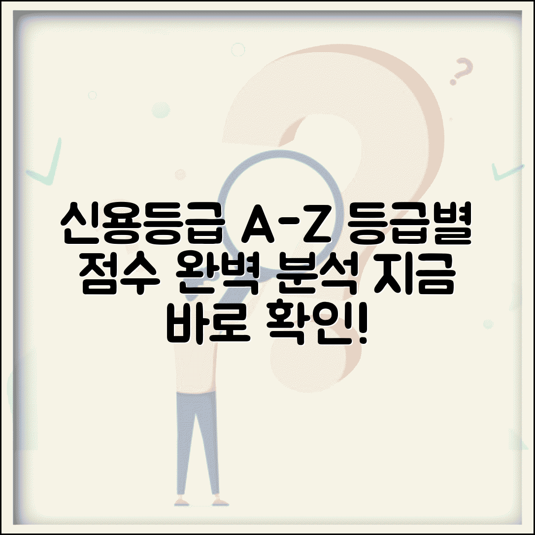 신용등급 1등급부터 10등급까지 | 신용점수 구간별 등급 기준 완벽 가이드