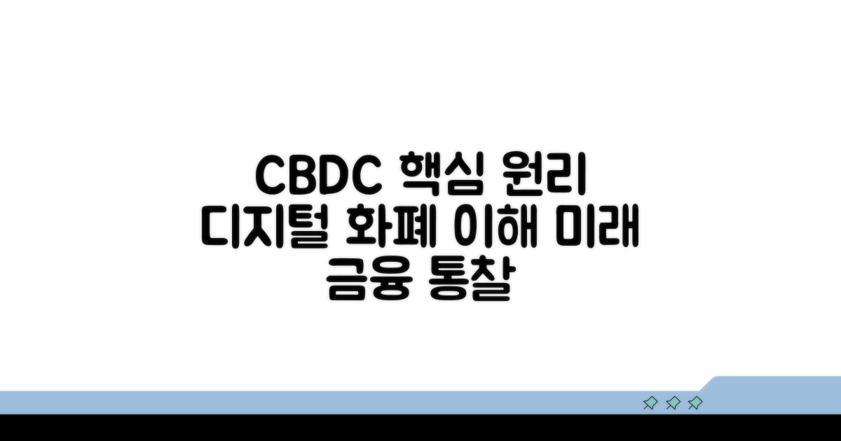 중앙은행 디지털화폐(CBDC)의 핵심 원리