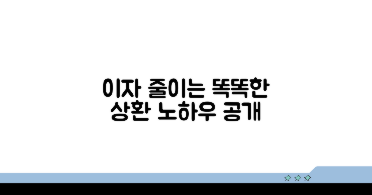 이자 줄이는 똑똑한 상환 노하우