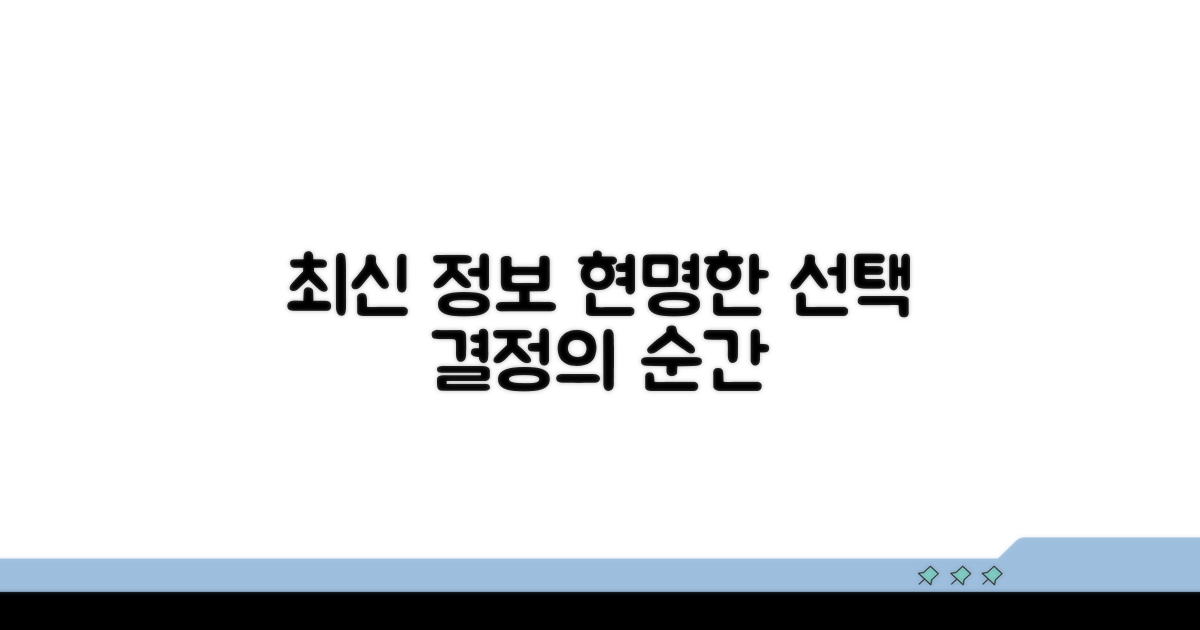 최신 정보와 함께 현명한 선택하기