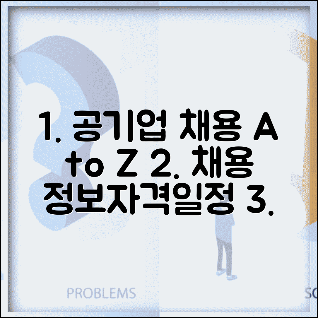 공기업 채용 문의 번호 통합 | 채용정보, 지원 자격, 시험 일정 총정리