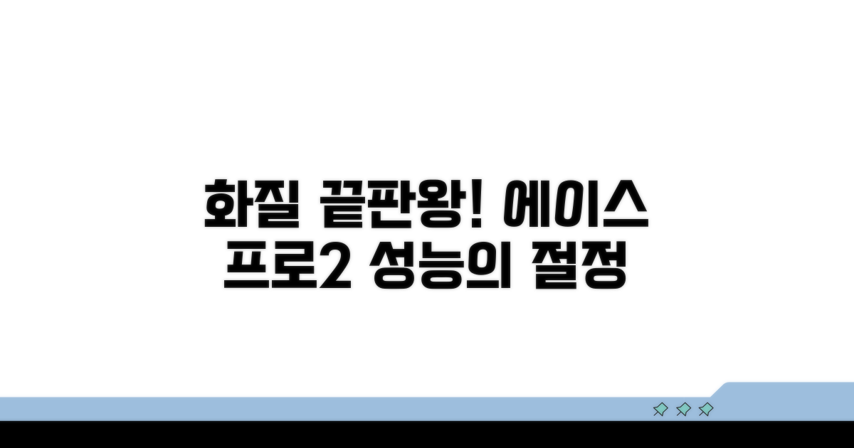 에이스 프로2, 화질 성능 끝판왕