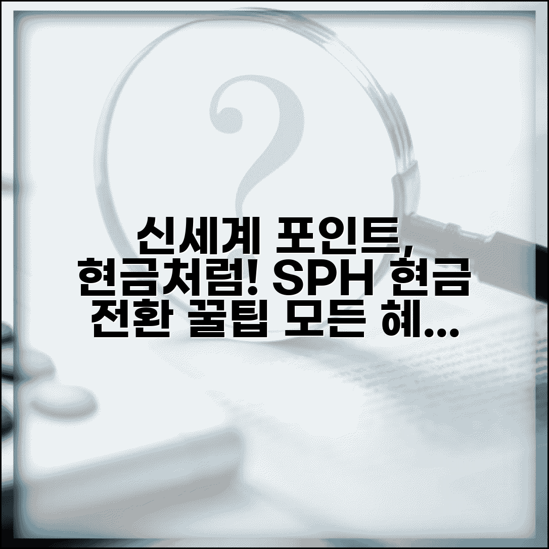 신세계 포인트 현금화 | 신세계 S.POINT 현금 전환 방법, 주의사항, 혜택 총정리