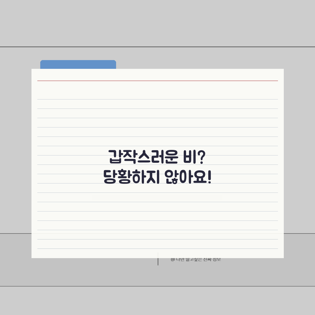 기상청 날씨누리 초단기강수예측 사용방법 설치 꿀팁 공유해요!